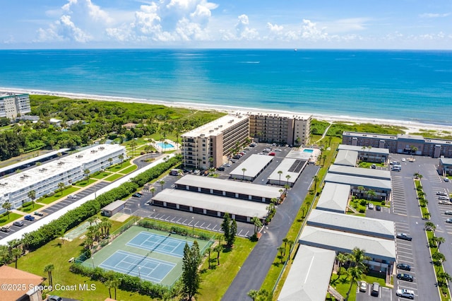 3170 N Atlantic Ave Unit 407, Cocoa Beach, FL 32931 - aerial view of expansive coastline and apartment complex