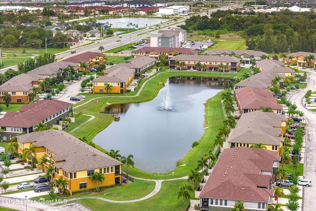 1415 Lara Cir Unit 105, Rockledge, FL 32955 - aerial view of residential area with a large body of water