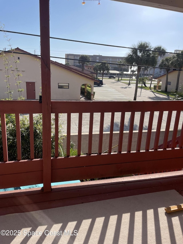 115 E Colonial Ct Unit C, Indian Harbour Beach, FL 32937 - view of wooden terrace