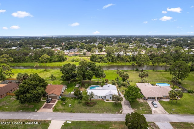740 Hunan St NE, Palm Bay, FL 32907 - aerial perspective of suburban area