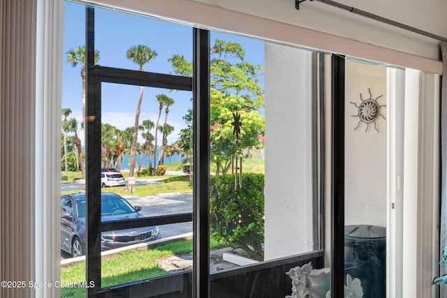 2915 Kirkland Rd NE, Palm Bay, FL 32905 - detailed view of a textured wall and nearby water