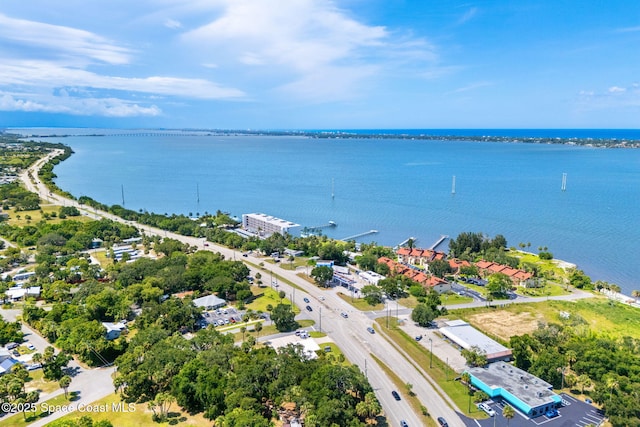 2915 Kirkland Rd NE, Palm Bay, FL 32905 - bird's eye view of a large body of water