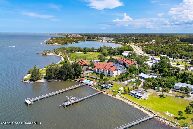 2915 Kirkland Rd NE, Palm Bay, FL 32905 - bird's eye view of a large body of water