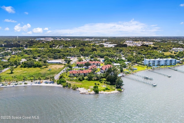 2915 Kirkland Rd NE, Palm Bay, FL 32905 - bird's eye view of a large body of water
