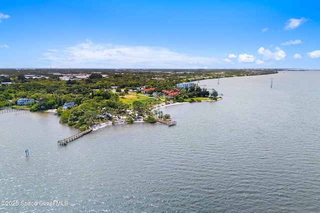 2915 Kirkland Rd NE, Palm Bay, FL 32905 - bird's eye view of a large body of water