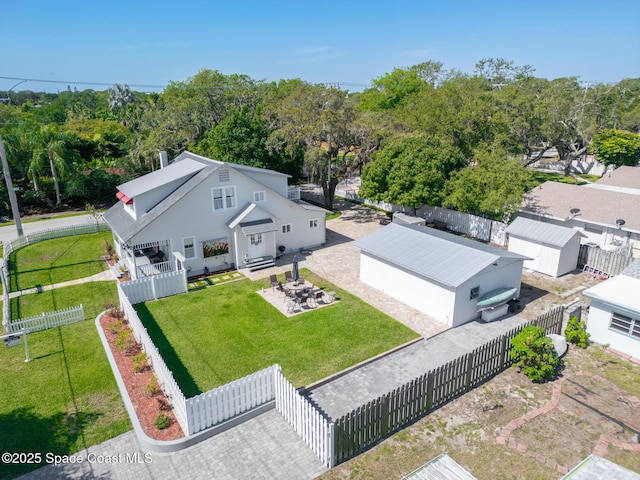 1248 Highland Ave, Melbourne, FL 32935 - aerial view of property and surrounding area