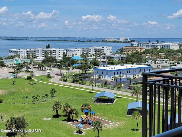2100 N Atlantic Ave Unit 1207, Cocoa Beach, FL 32931 - bird's eye view of a nearby body of water