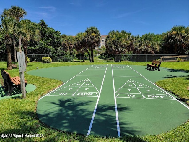2100 N Atlantic Ave Unit 1207, Cocoa Beach, FL 32931 - surrounding community with shuffleboard