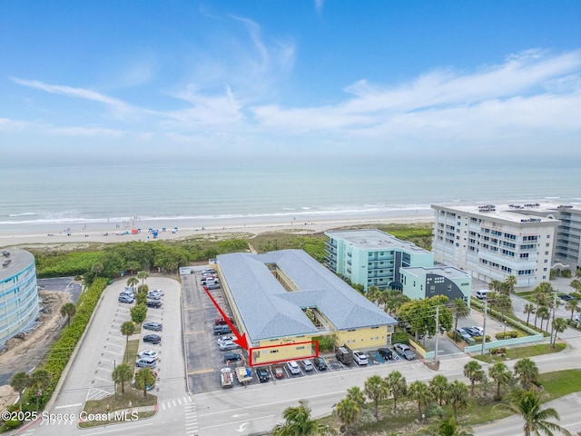 3820 Ocean Beach Blvd Unit 1, Cocoa Beach, FL 32931 - bird's eye view of expansive beach