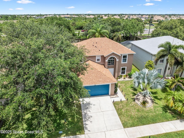 5256 Mansford Pl, Melbourne, FL 32940 - aerial view of property and surrounding area