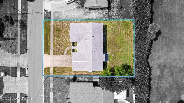 1155 Montego Bay Dr N, Merritt Island, FL 32953 - view of subject property with property boundaries highlighted