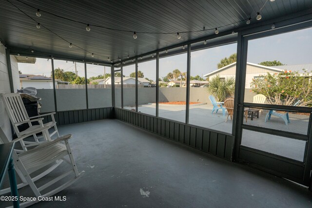 629 Tupelo Dr, Melbourne, FL 32935 - view of unfurnished sunroom