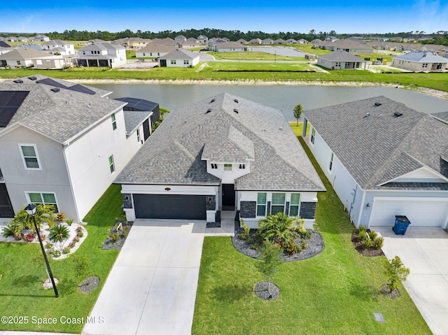 2365 Roygaris St NW, Palm Bay, FL 32907 - aerial perspective of suburban area featuring a nearby body of water
