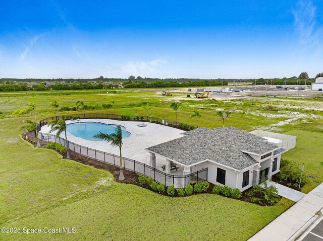 2365 Roygaris St NW, Palm Bay, FL 32907 - view of subject property with a pool area