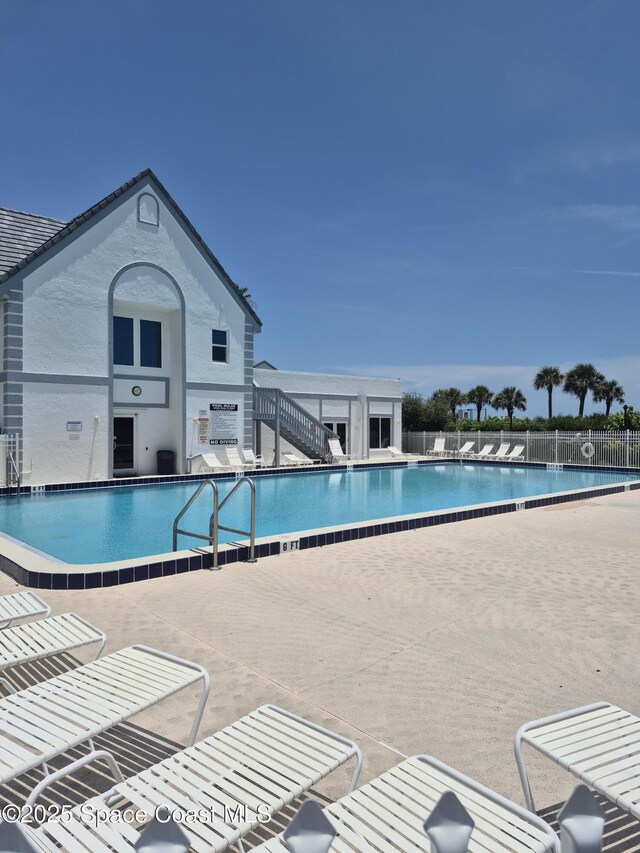 640 Seaport Blvd Unit 224, Cape Canaveral, FL 32920 - community pool with a patio