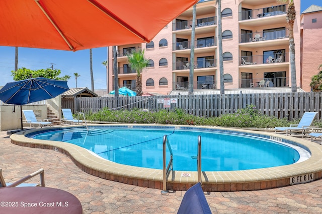 5050 Ocean Beach Blvd Unit 309, Cocoa Beach, FL 32931 - view of community pool