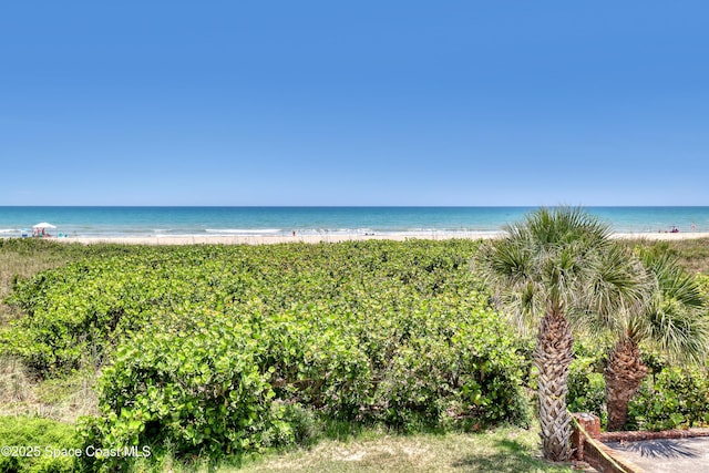 5050 Ocean Beach Blvd Unit 309, Cocoa Beach, FL 32931 - water view featuring nearby beach