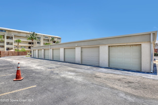 5050 Ocean Beach Blvd Unit 309, Cocoa Beach, FL 32931 - view of garage