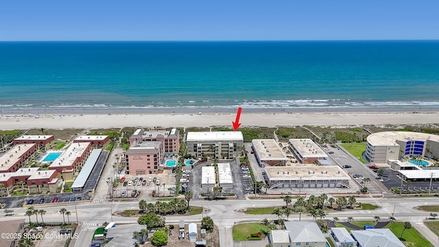 5050 Ocean Beach Blvd Unit 309, Cocoa Beach, FL 32931 - bird's eye view of expansive beach