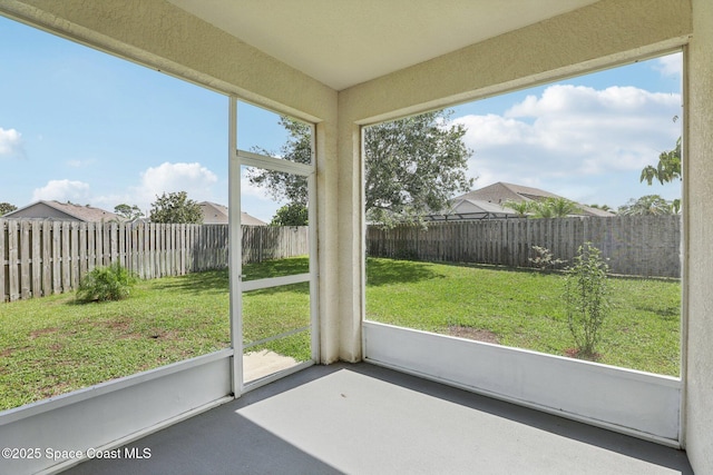 1609 Kestrel Ct, Rockledge, FL 32955 - view of unfurnished sunroom