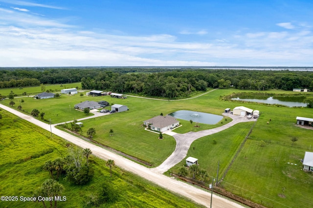6435 Dixie Way, Mims, FL 32754 - bird's eye view of a nearby body of water