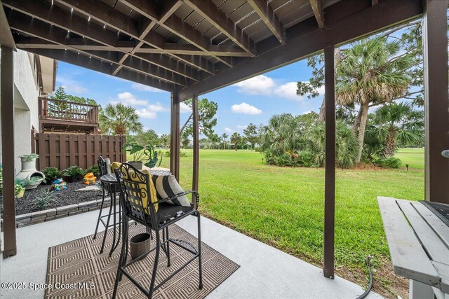 977 Osprey Dr, Melbourne, FL 32940 - view of patio