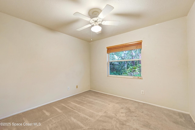 211 Naylor Dr, Melbourne, FL 32904 - empty room with light carpet and ceiling fan