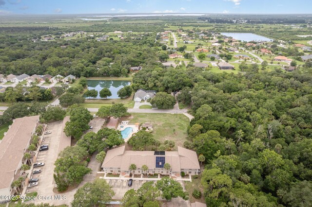 1600 Woodland Dr Unit 4105, Rockledge, FL 32955 - view of property location with a nearby body of water and a heavily wooded area