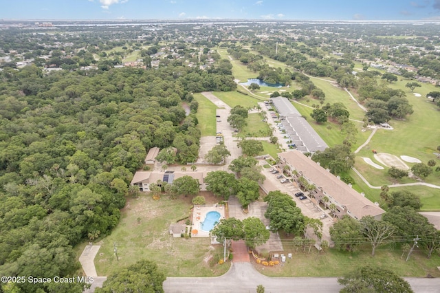 1600 Woodland Dr Unit 4105, Rockledge, FL 32955 - aerial overview of property's location featuring a pool