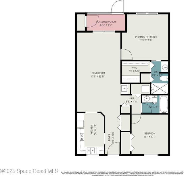 1600 Woodland Dr Unit 4105, Rockledge, FL 32955 - room layout