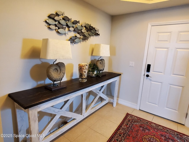 93 Delannoy Ave Unit 601, Cocoa, FL 32922 - foyer entrance with light tile patterned flooring