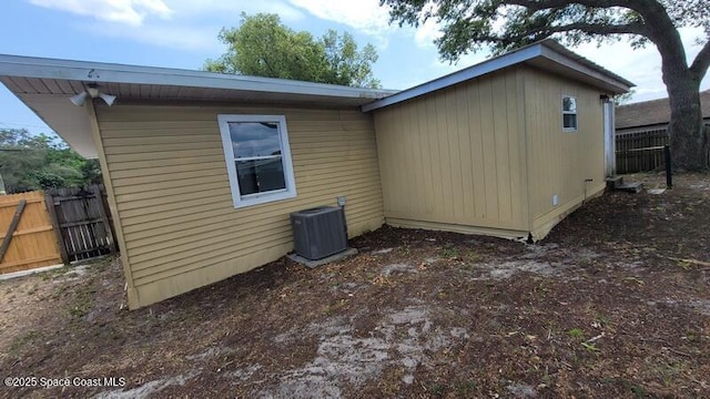 1666 Terrace St, Cocoa, FL 32922 - view of side of property featuring cooling unit