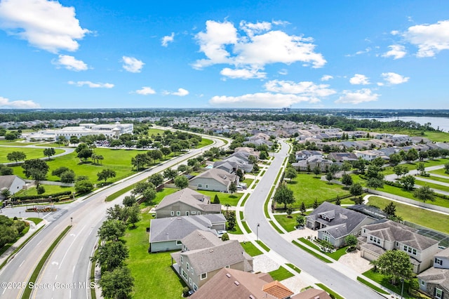 14880 Ellingsworth Ln, Winter Garden, FL 34787 - aerial view of residential area with a large body of water