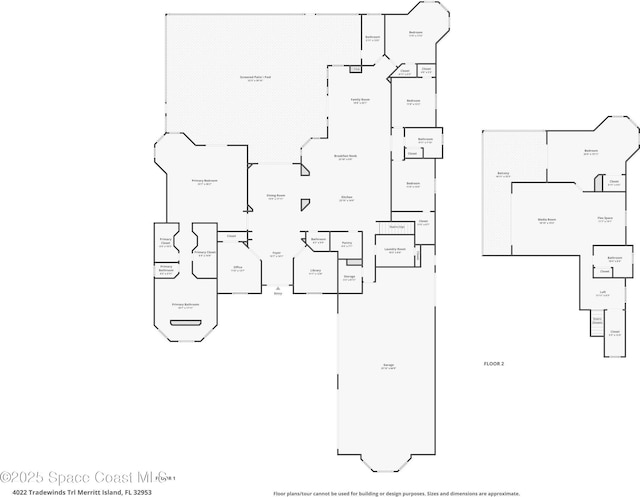 4022 Tradewinds Trl, Merritt Island, FL 32953 - view of room layout