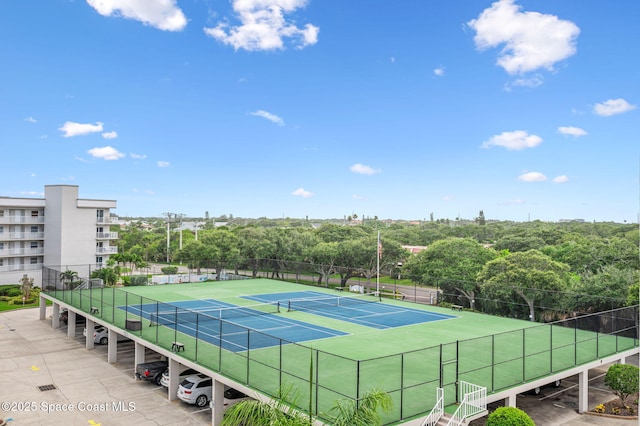 8700 Ridgewood Ave Unit Ph2B, Cape Canaveral, FL 32920 - view of tennis court