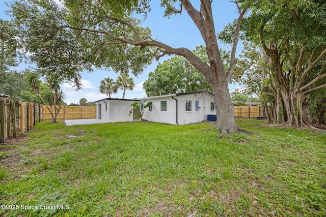 287 Edward Rd, Melbourne, FL 32904 - view of yard with central AC unit