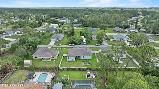 837 Wakaw Ln SW, Palm Bay, FL 32908 - aerial overview of property's location with a pool and nearby suburban area