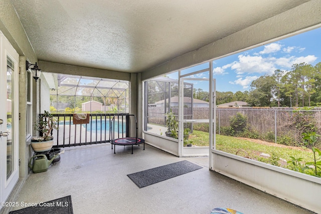 251 District St SE, Palm Bay, FL 32909 - view of unfurnished sunroom