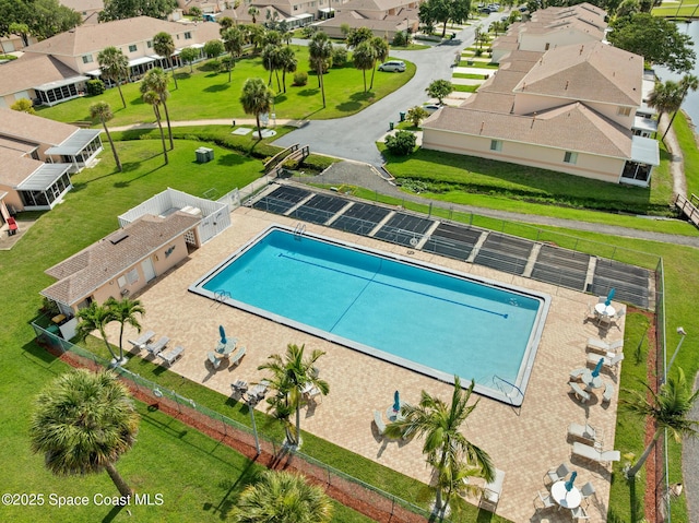243 Forecast Ln Unit 4-21, Rockledge, FL 32955 - community pool with a residential view