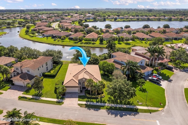 2770 Grand Isle Way SW, Vero Beach, FL 32968 - aerial perspective of suburban area with a nearby body of water