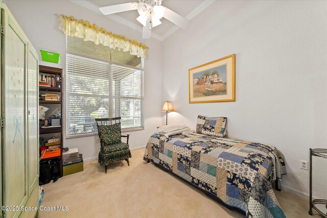 2770 Grand Isle Way SW, Vero Beach, FL 32968 - bedroom with carpet floors and crown molding