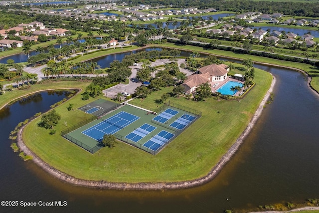 2770 Grand Isle Way SW, Vero Beach, FL 32968 - aerial perspective of suburban area featuring a large body of water