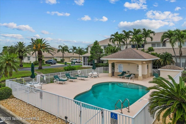 206 Islandia Ct Unit U-206, Satellite Beach, FL 32937 - community pool featuring a patio