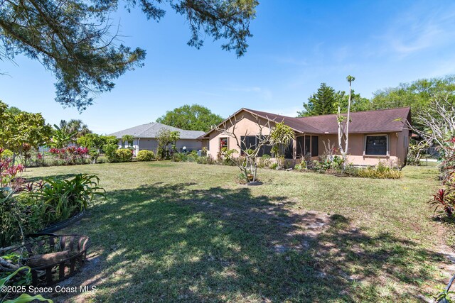 1262 Heberling St NW, Palm Bay, FL 32907 - view of green lawn