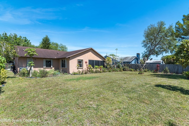 1262 Heberling St NW, Palm Bay, FL 32907 - view of yard