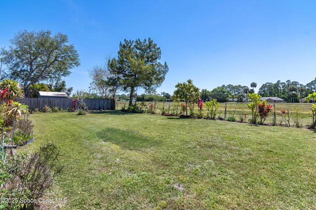 1262 Heberling St NW, Palm Bay, FL 32907 - view of yard