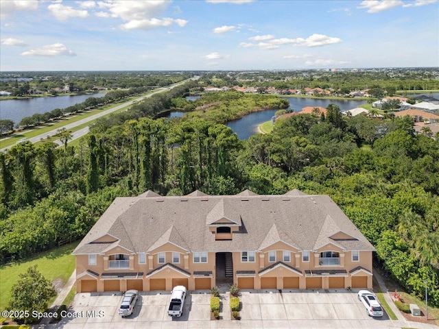 4047 Meander Pl Unit 208, Rockledge, FL 32955 - aerial view of property and surrounding area featuring a large body of water