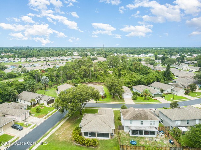 2111 Spring Creek Cir, Palm Bay, FL 32905 - aerial perspective of suburban area