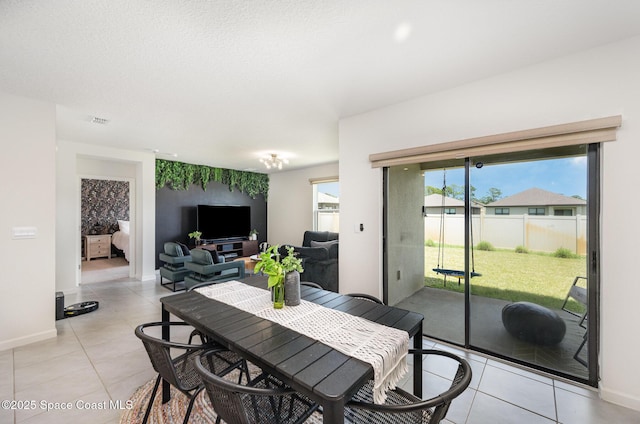 4791 Talbot Blvd, Cocoa, FL 32926 - dining area with light tile patterned flooring
