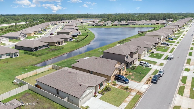 4791 Talbot Blvd, Cocoa, FL 32926 - aerial perspective of suburban area featuring a large body of water